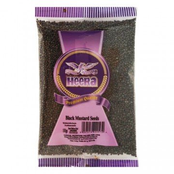 Heera Black Mustard Seeds Whole 100 gr
