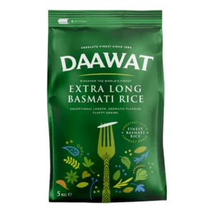 Daawat Green Basmati Extra Long Rice 5 kg